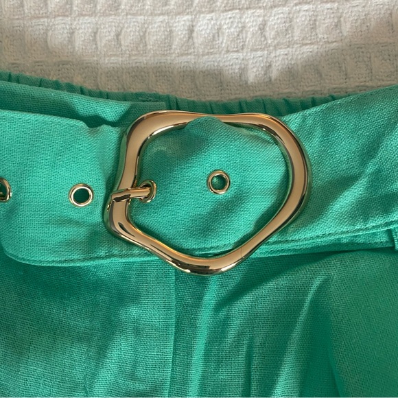 House of Harlow mint green matching pants and crop tank set Medium NWT - Picture 6 of 8